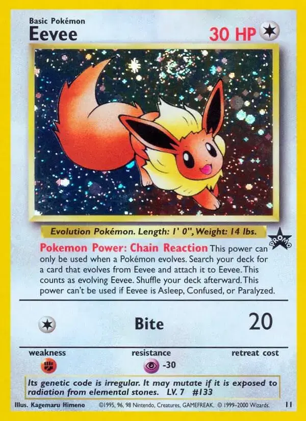 Eevee - Pokemon WoTC Promos #11