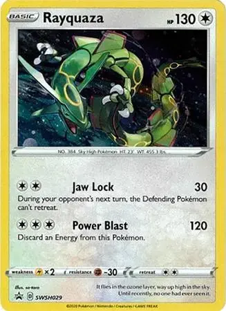 Rayquaza - Pokemon Sword & Shield Promos #SWSH029