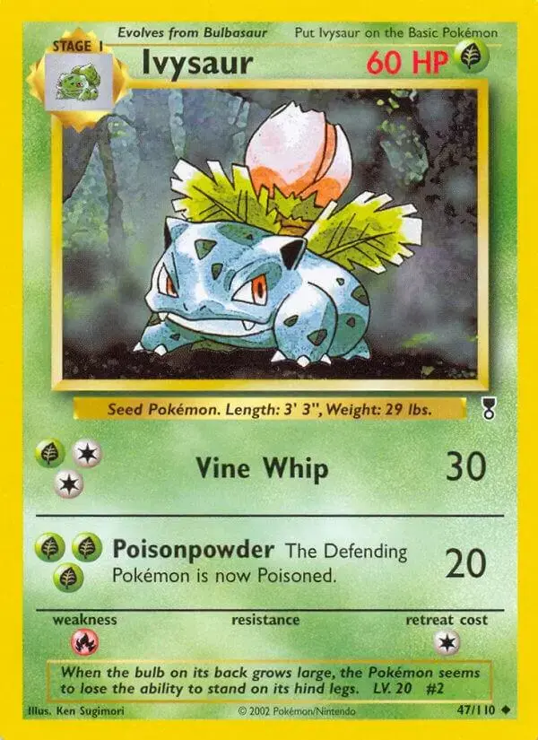 Ivysaur - Pokemon Legendary Collection #47