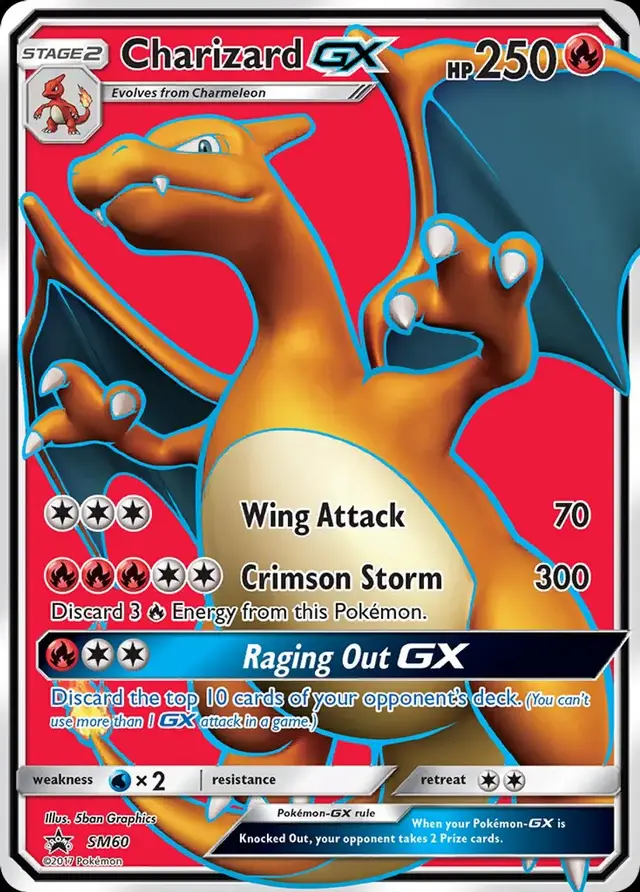Charizard GX - Pokemon SM Promos #SM60