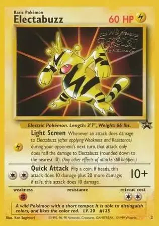 Electabuzz - Pokemon WoTC Promos #2