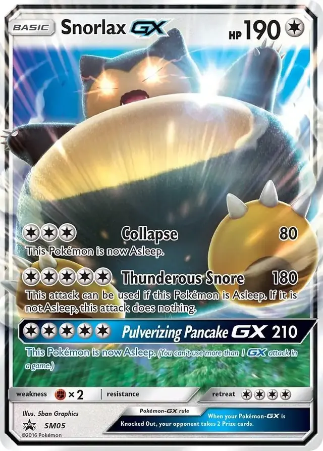 Snorlax GX - Pokemon SM Promos #SM05
