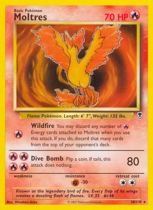 Moltres - Pokemon Legendary Collection #30