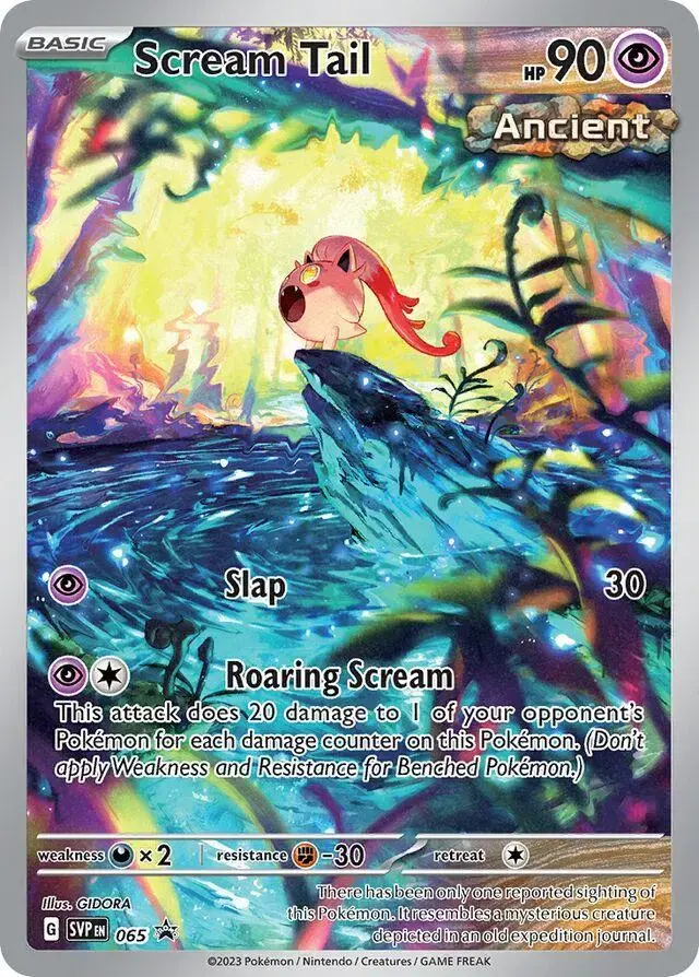 Scream Tail - Pokemon Scarlet & Violet Promos #65