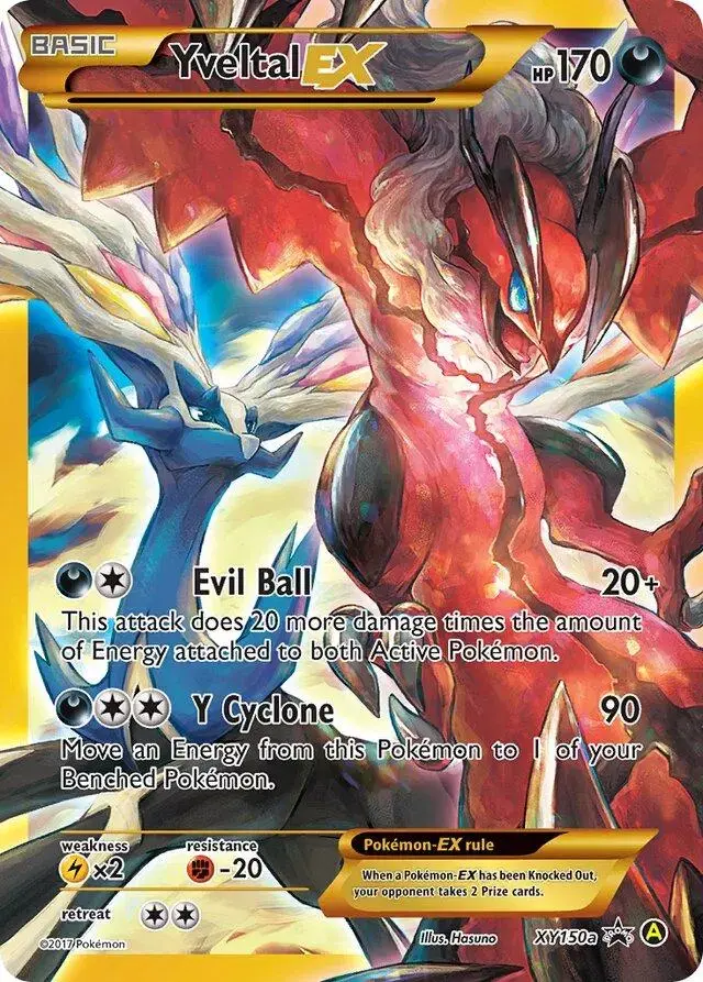 Yveltal EX - Pokemon XY Promos #XY150a