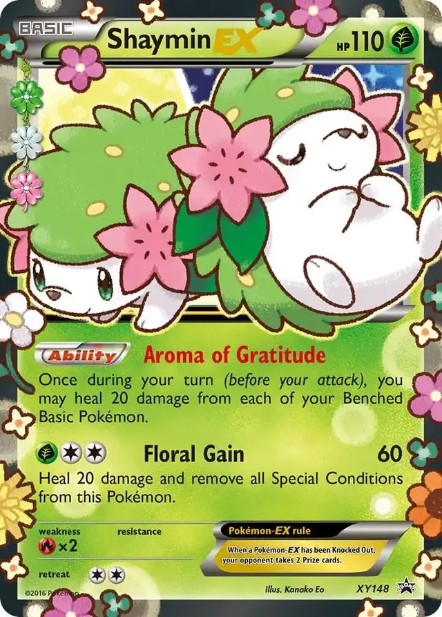 Shaymin EX - Pokemon XY Promos #XY148