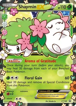 Shaymin EX - Pokemon XY Promos