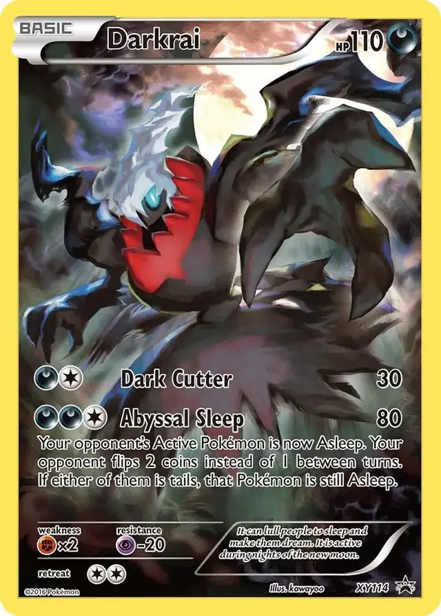 Darkrai - Pokemon XY Promos #XY114