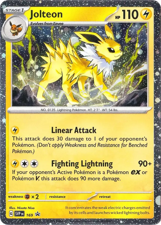 Jolteon [Cosmos Holo] - Pokemon Scarlet & Violet Promos #169