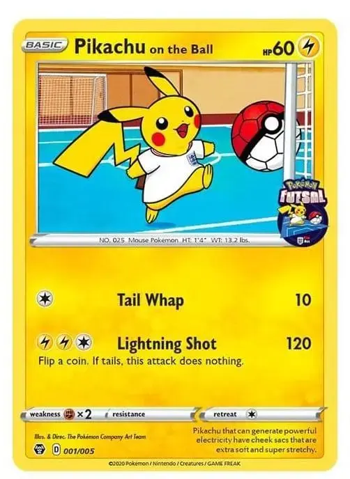 Pikachu on the Ball - Pokemon Promo #1
