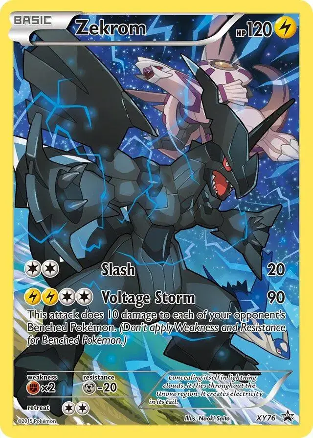 Zekrom - Pokemon XY Promos #XY76