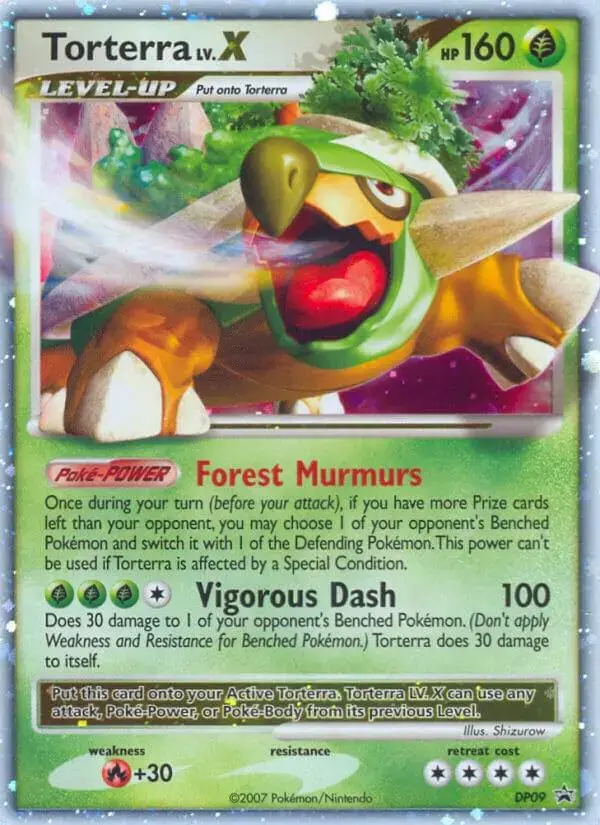 Torterra LV.X - Pokemon Diamond and Pearl Promos #DP09