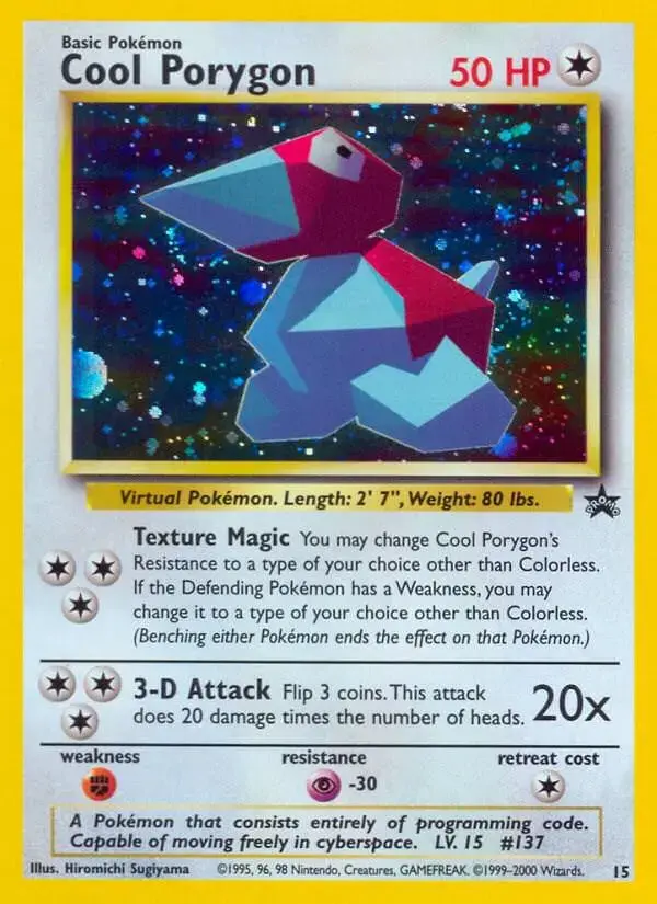 Cool Porygon - Pokemon WoTC Promos #15