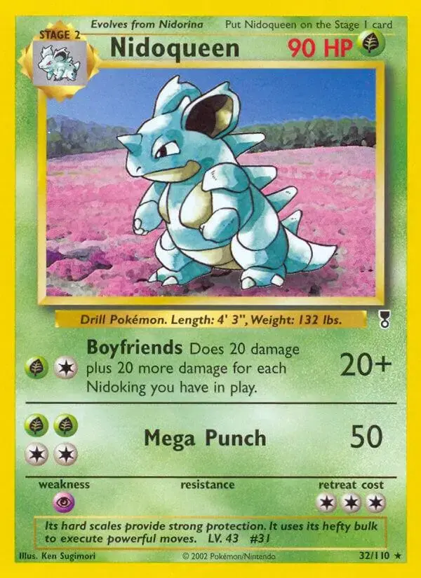 Nidoqueen - Pokemon Legendary Collection #32