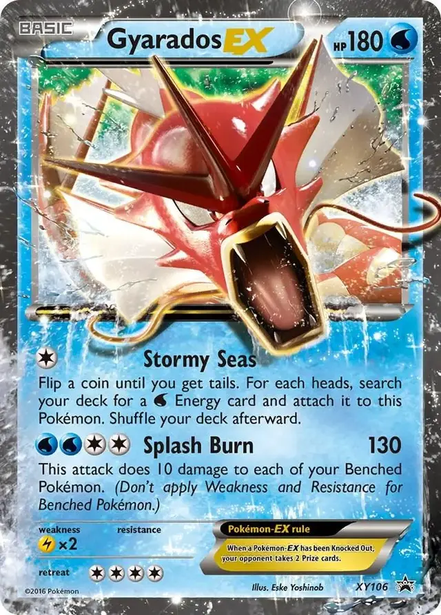Gyarados EX - Pokemon XY Promos #XY106