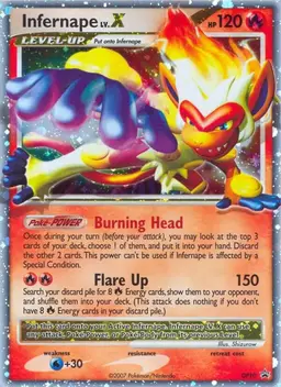 Infernape LV.X - Pokemon Diamond and Pearl Promos