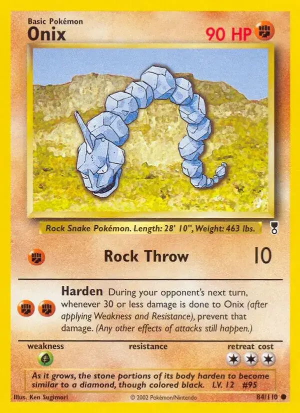 Onix - Pokemon Legendary Collection #84