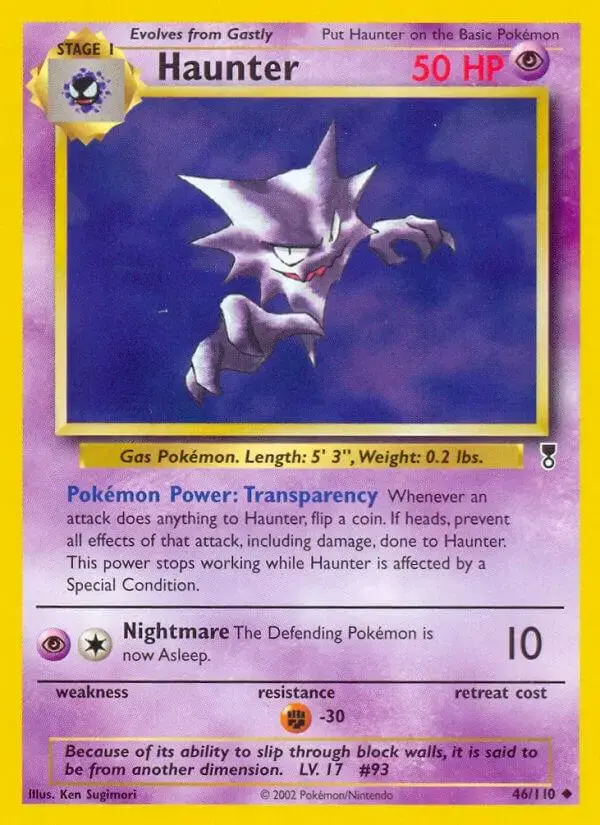 Haunter - Pokemon Legendary Collection #46