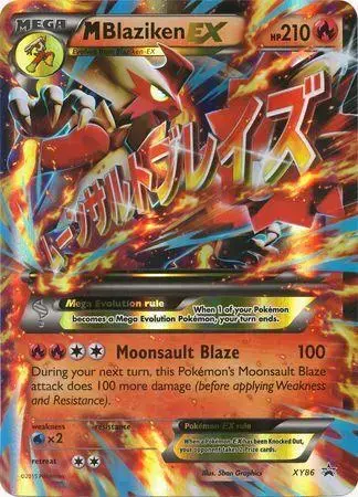 Mega Blaziken EX - Pokemon XY Promos #XY86