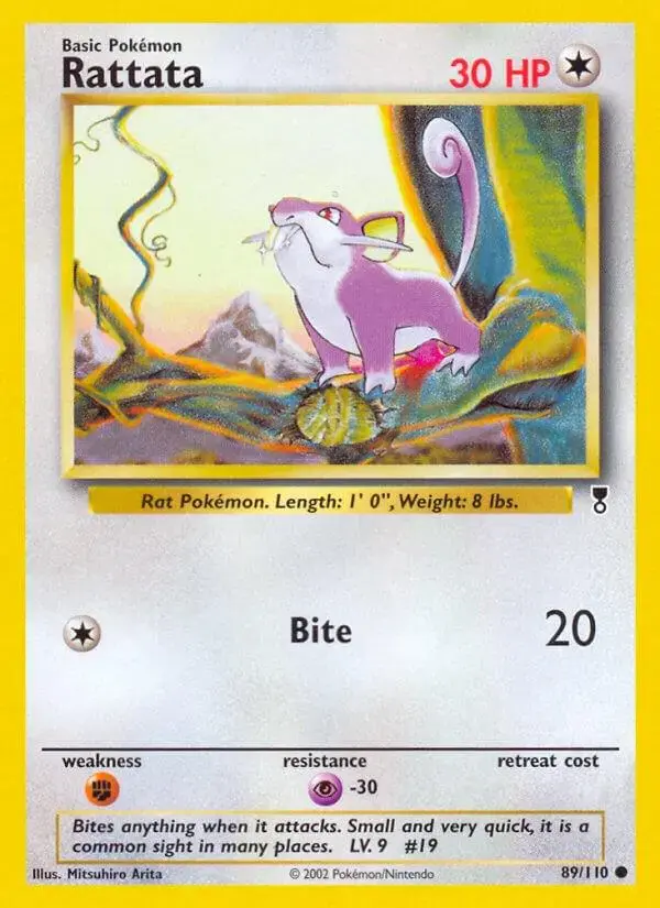 Rattata - Pokemon Legendary Collection #89