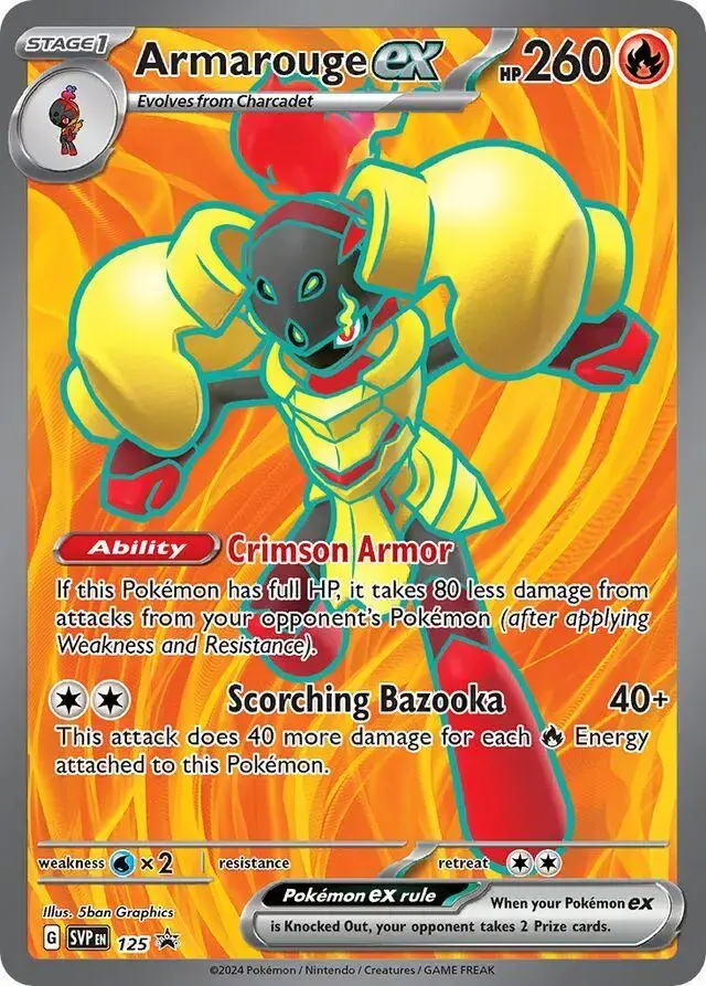 Armarouge Ex - Pokemon Scarlet & Violet Promos #125
