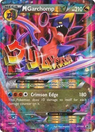 Mega Garchomp EX - Pokemon XY Promos #XY168