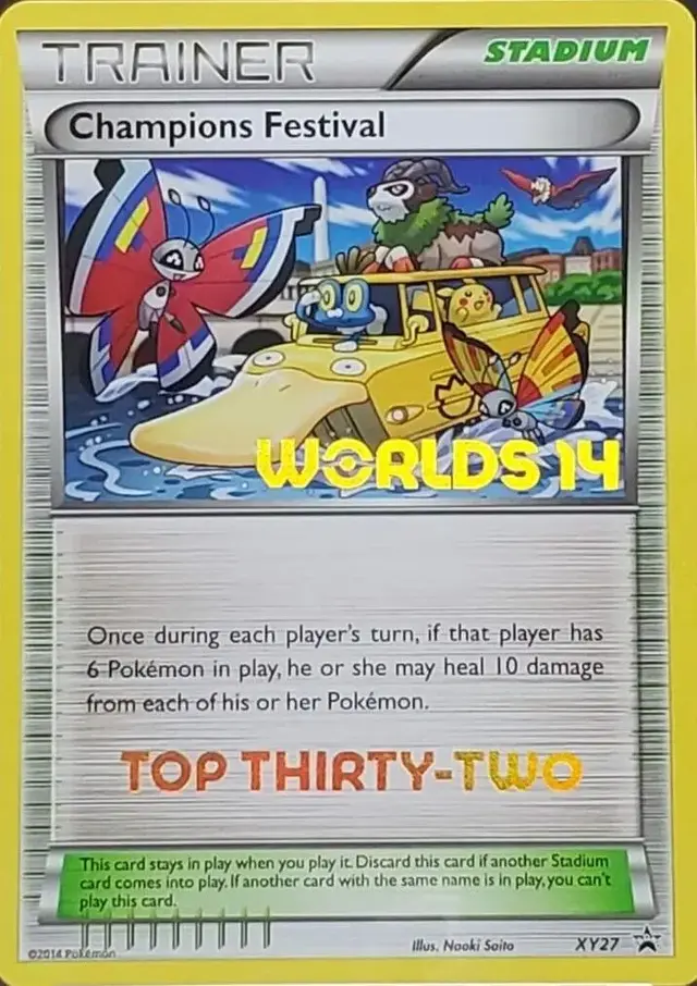 Champions Festival [Top Thirty-Two] - Pokemon Tournament Promos #XY27