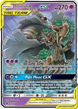 Trevenant & Dusknoir GX - Pokemon SM Promos
