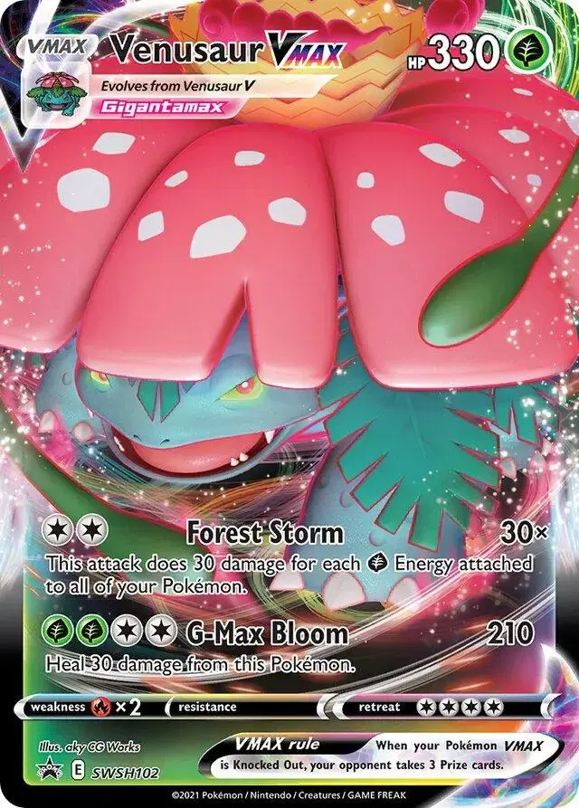 Venusaur VMAX - Pokemon Sword & Shield Promos #SWSH102