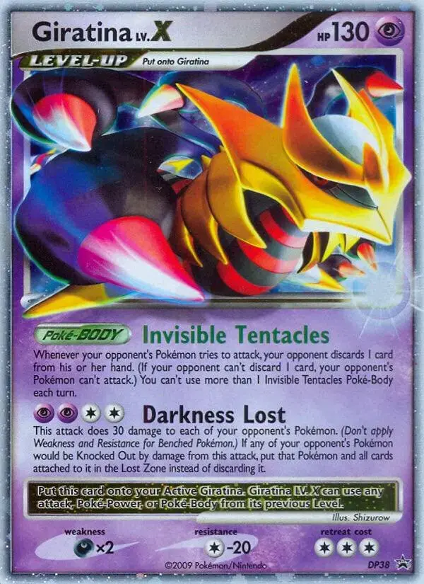 Giratina LV.X - Pokemon Diamond and Pearl Promos #DP38