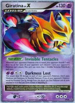 Giratina LV.X #DP38 - Pokemon Diamond and Pearl Promos