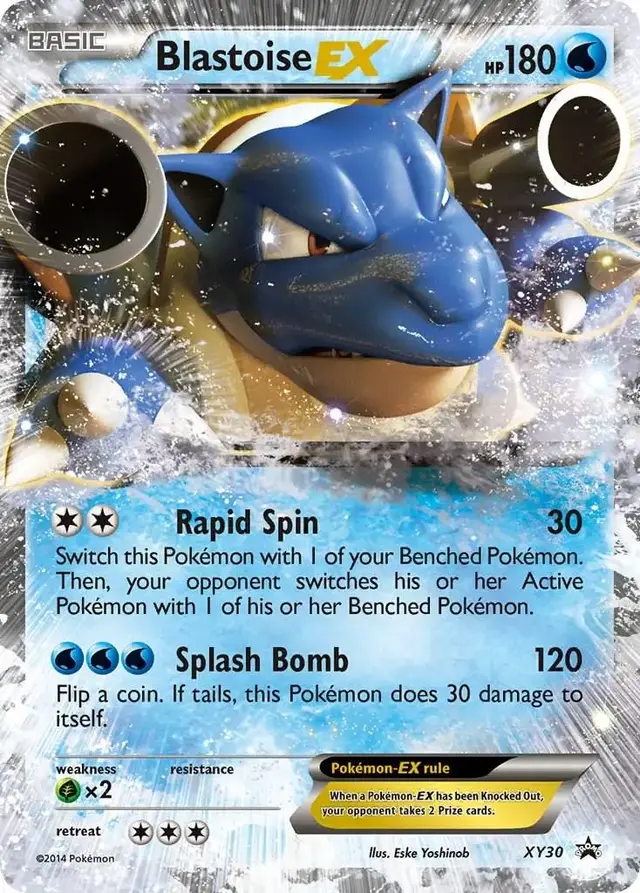 Blastoise EX - Pokemon XY Promos #XY30