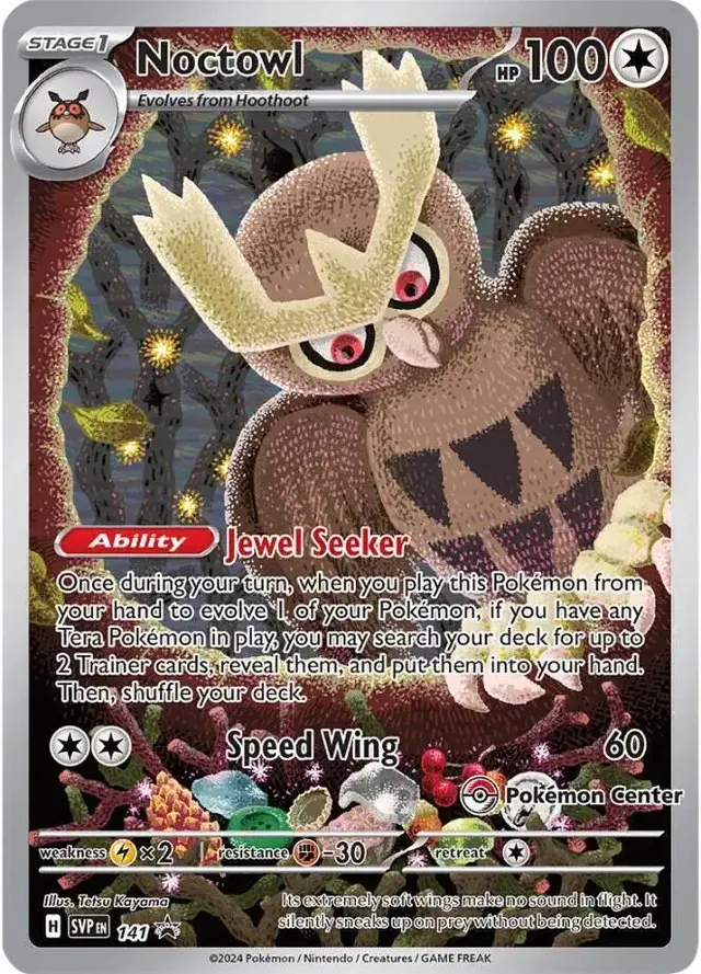 Noctowl [Pokemon Center] - Pokemon Scarlet & Violet Promos #141