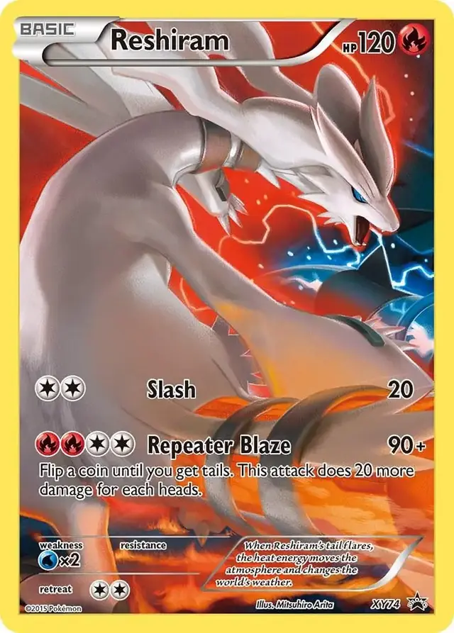 Reshiram - Pokemon XY Promos #XY74