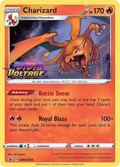 Charizard - Pokemon Sword & Shield Promos #SWSH066