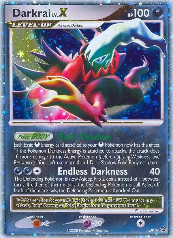 Darkrai LV.X - Pokemon Diamond and Pearl Promos #DP19