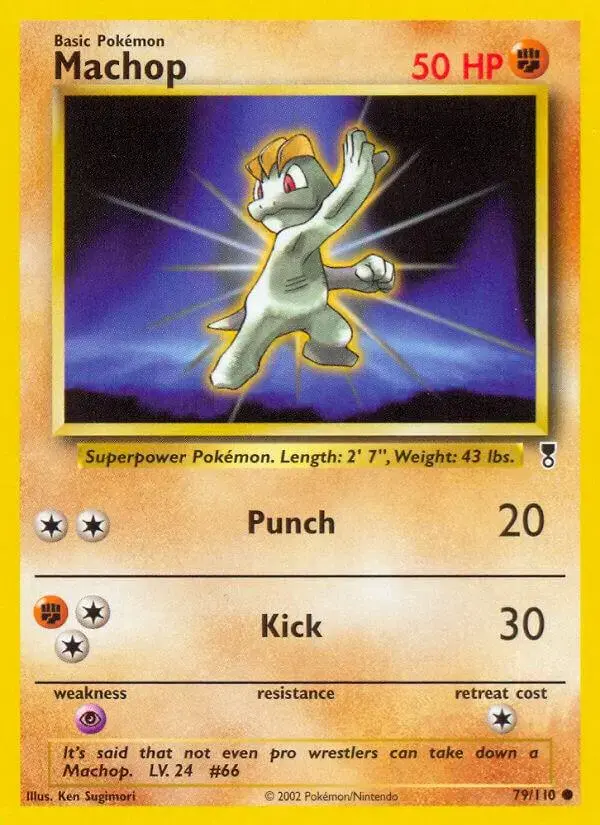 Machop - Pokemon Legendary Collection #79