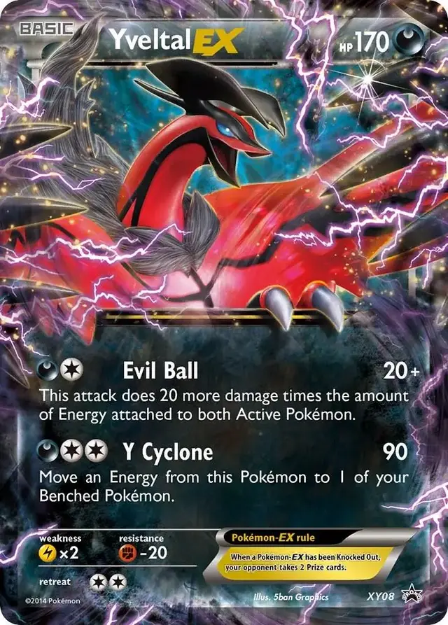 Yveltal EX - Pokemon XY Promos #XY08