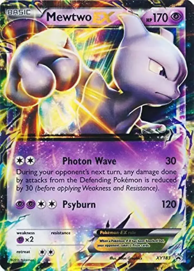Mewtwo EX - Pokemon XY Promos #XY183
