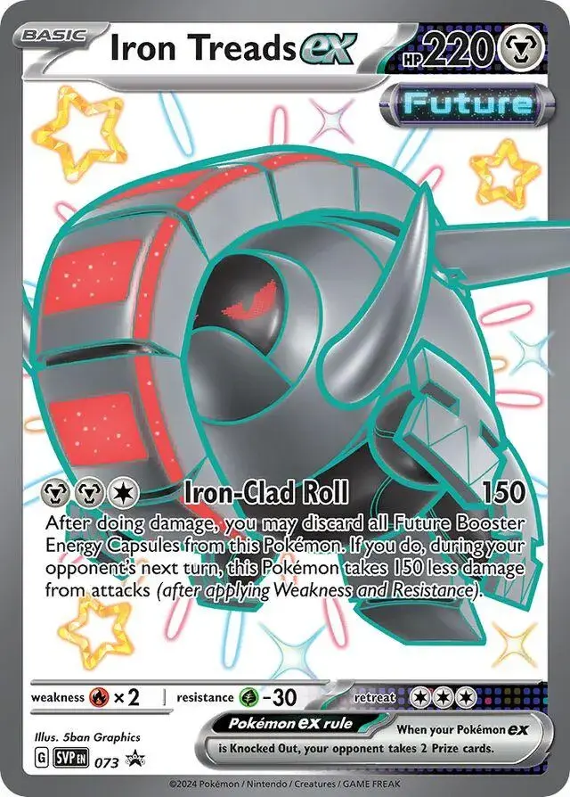 Iron Treads ex - Pokemon Scarlet & Violet Promos #73