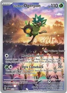 Teal Mask Ogerpon [Pokemon Center] - Pokemon Scarlet & Violet Promos