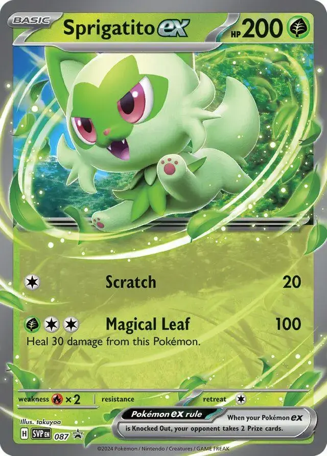Sprigatito Ex - Pokemon Scarlet & Violet Promos #87