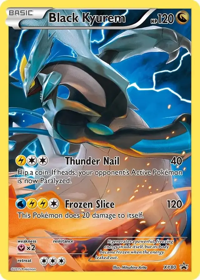 Black Kyurem - Pokemon XY Promos #XY80