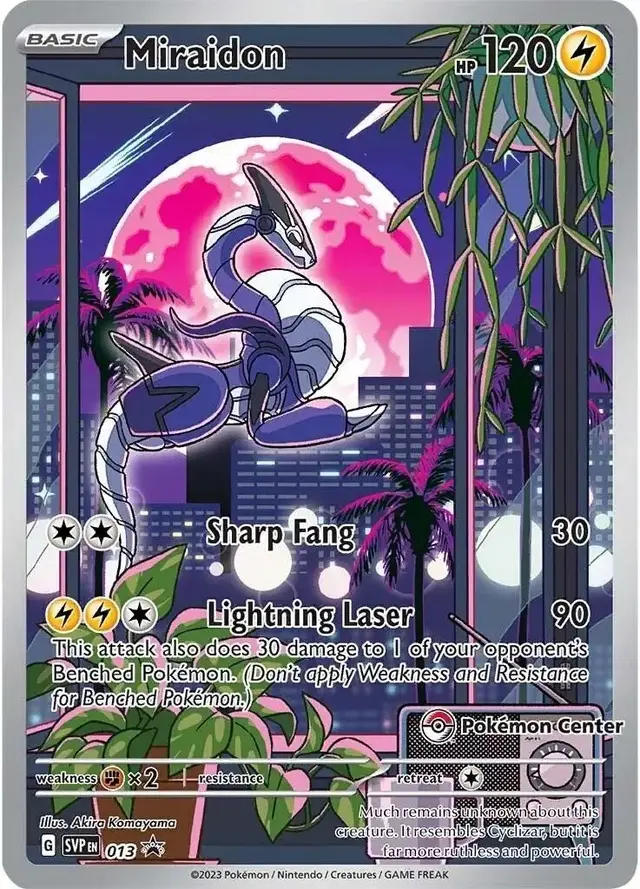 Miraidon [Pokemon Center] - Pokemon Scarlet & Violet Promos #13