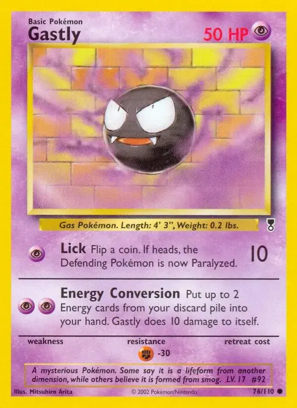 Gastly - Pokemon Legendary Collection #76