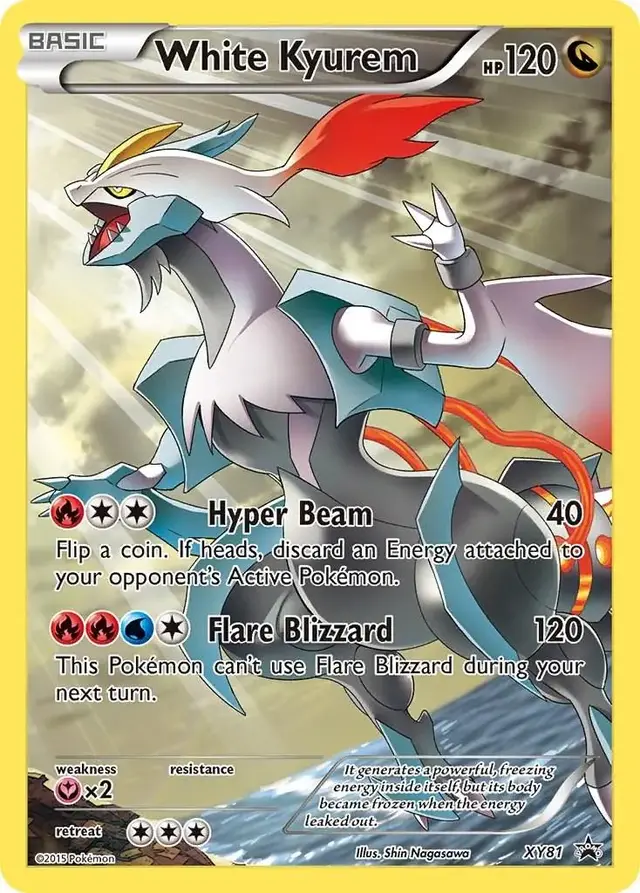 White Kyurem - Pokemon XY Promos #XY81