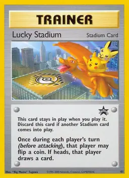Lucky Stadium #41 - Pokemon WoTC Promos