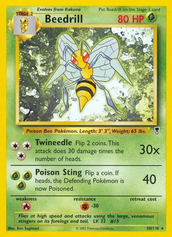 Beedrill - Pokemon Legendary Collection #20