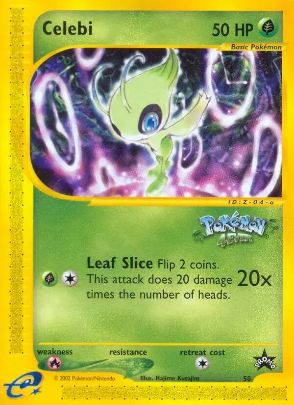 Celebi - Pokemon WoTC Promos #50