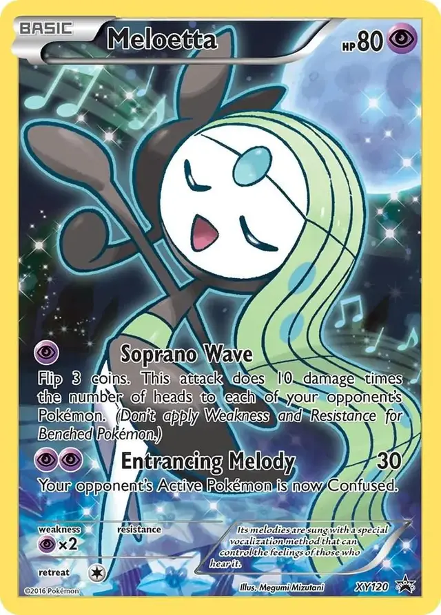 Meloetta - Pokemon XY Promos #XY120
